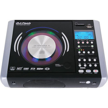 DJ Tech CD Encoder 10 CD to MP3 Direct Encoder