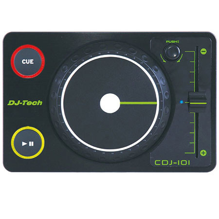 DJ Tech CDJ-101 Mini USB CD-Style Controller