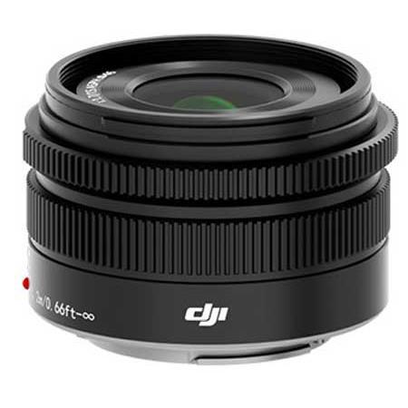 DJI 15mm f/1.7 MFT ASPH Prime Lens for Zenmuse X5 and X5R Cameras, 7 Groups/9 Elements