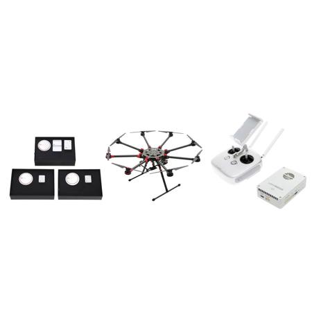 DJI Spreading Wings S1000 Octocopter A3 Pro Controller Lightbridge 2 Combo