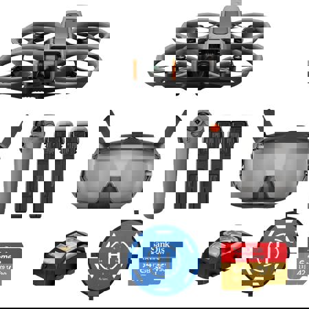 DJI Avata 2 Fly Smart Combo with 3 Batteries