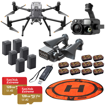 DJI Matrice 350 RTK Drone w/Zenmuse H30T Gimbal Camera & Care Enterprise Basic