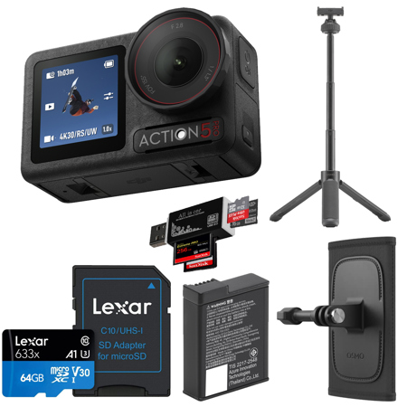 DJI Osmo Action 5 Pro Camera Hiking Combo