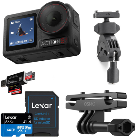 DJI Osmo Action 5 Pro Camera Road Cycling Combo