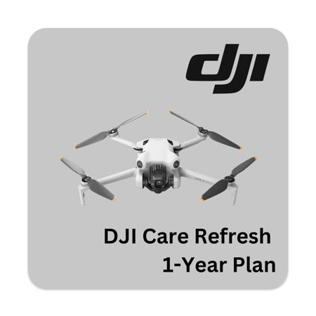DJI Care Refresh 1-Year Plan for Mini 4 Pro Drone, Card Code