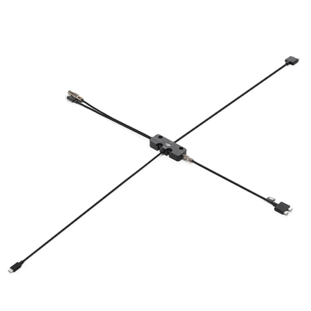 DJI Focus Pro LiDAR to Transmission Cable Hub, Black