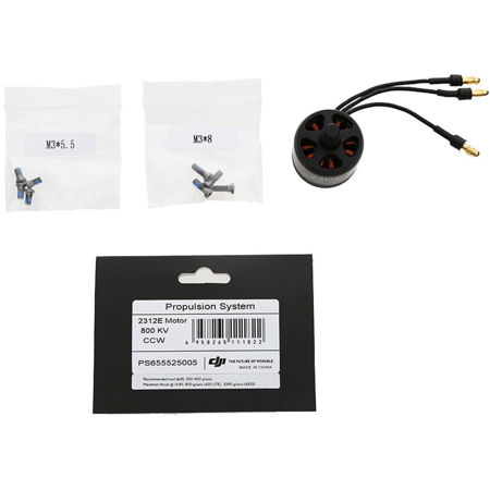 DJI 2312E 800KV CCW Motor for E305 Tuned Propulsion System