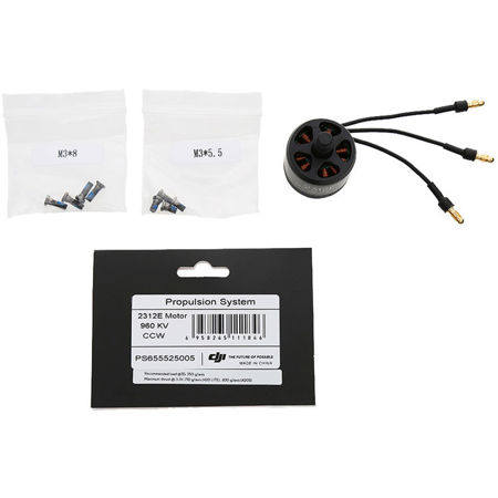 DJI 2312E 960KV CCW Motor for E305 Tuned Propulsion System