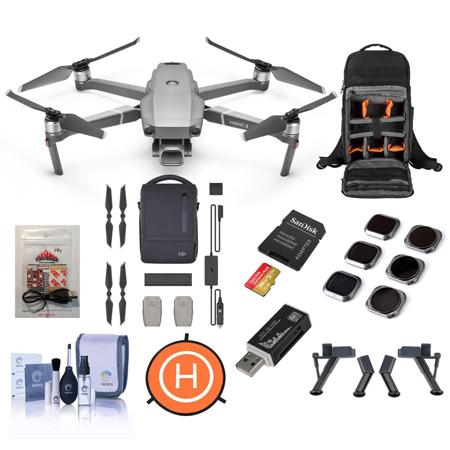 DJI Mavic 2 Pro Drone With Pro Accessory Bundle