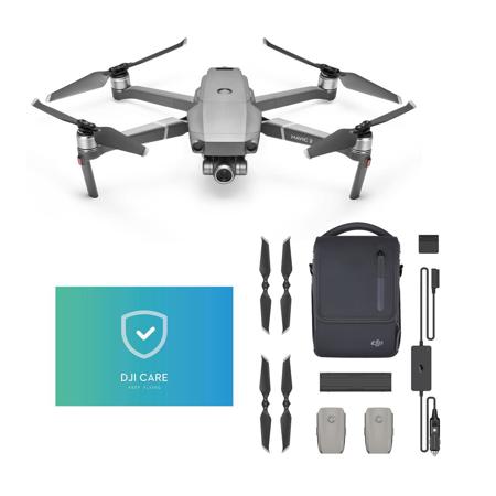DJI Mavic 2 Zoom Drone with Mavic 2 Fly More Kit and DJI Care Refresh Plan