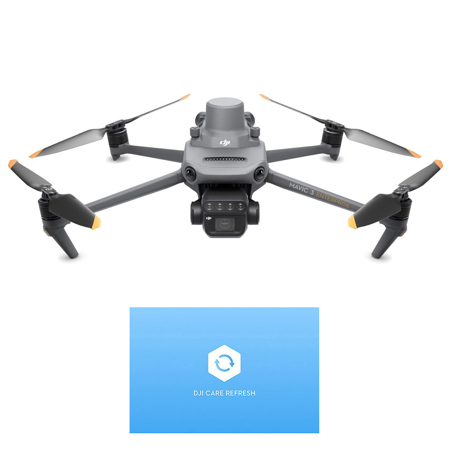 DJI Mavic 3M Multispectral Drone with RC Controller, with Care Basic 1-Year Plan