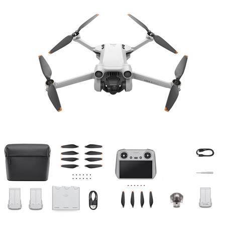 DJI Mini 3 Pro Drone with RC Remote Controller and Fly More Kit