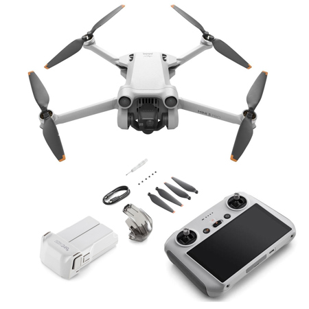 DJI Mini 3 Pro Drone with RC Controller, Extra Battery & Accessories Kit  CP.MA.00000492.01 D