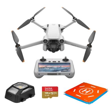 DJI Mini 3 Pro Drone with RC Controller, Fly More Kit Plus, Accessories Kit  CP.MA.00000492.01 M