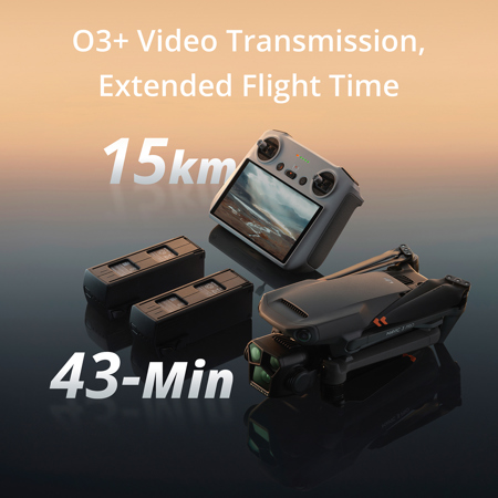 DJI Mavic 3 Pro Drone Fly More Combo with RC CP.MA.00000660.01 DJI Mavic 3 Pro Drone Fly More Combo with RC CP.MA.00000660.01