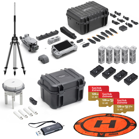 DJI Matrice 4T Drone, w/D-RTK 3 GNSS, Terra Pro Mapping and Pix4Dmatic Software