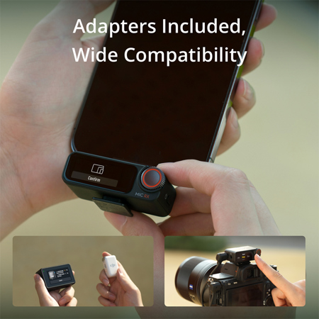 美品 DJI Mic 2 Amazon.com: DJI Mic 2-Person Compact OLED Touchscreen Wireless Mic