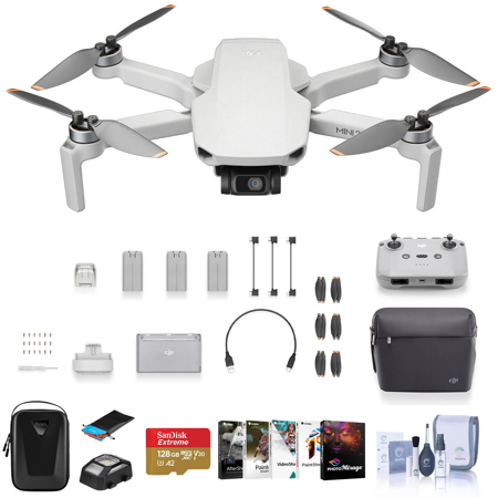 DJI Mini 2 SE Drone Fly More Combo with PC Software & Accessories Kit