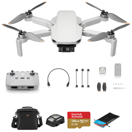 DJI Mini 2 SE Drone with Essential Accessories Kit CP.MA