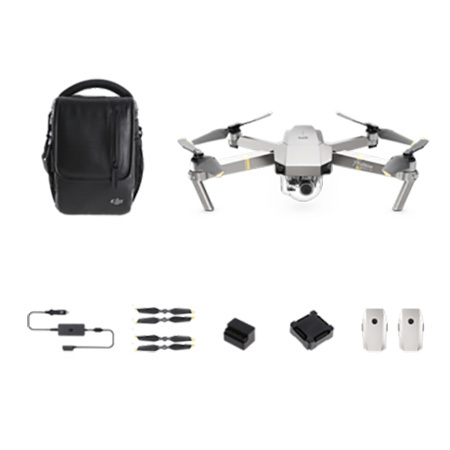 DJI Mavic Pro Platinum Fly More Combo CP.PT.00000069.01 - Adorama