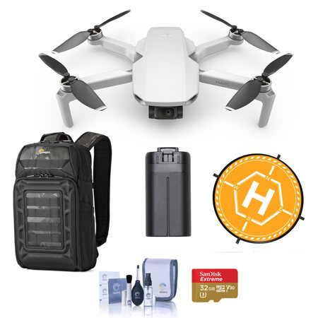 DJI Mavic Mini With Travel Kit 32GB Card/ Lowepro Backpack/ Landing Pad/ Battery