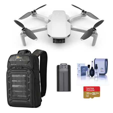 DJI Mavic Mini With Lowepro Backpack /32GBMicroSDHC /Battery
