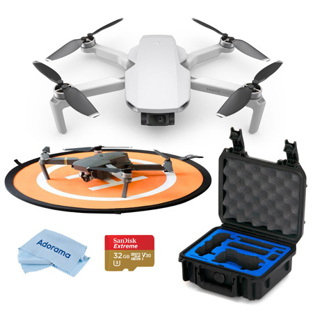 DJI Mavic Mini Kit With GPC Hard Case, 32GB microSD Card, Landing Pad