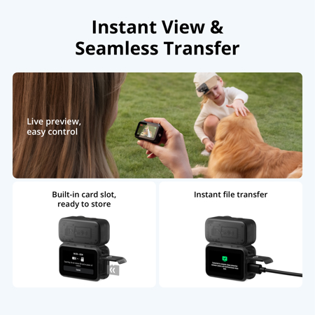 DJI Osmo Nano 64GB Action Camera Standard Combo CP.OS.00000461.01