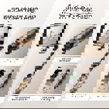 DJI Osmo Mobile 7P Smartphone Gimbal with Built-In Extension Rod +