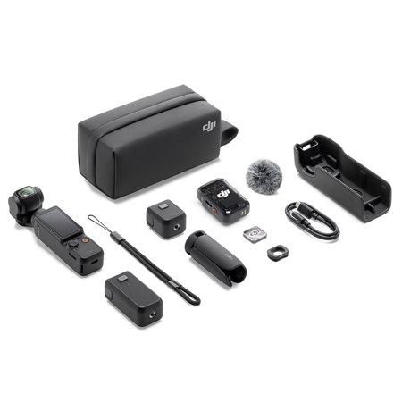 DJI Osmo Pocket 3-Axis Stabilized Handheld Camera Gimbal : :  Electronics