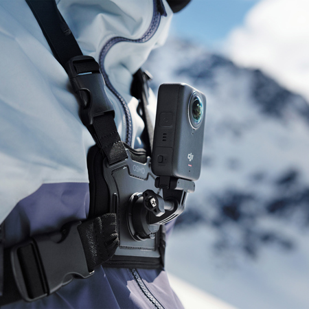 DJI Osmo 360 Standard Combo Action Cam (8K, Bluetooth, WLAN (Wi-Fi), 360°-Kamera), Digitalkamera Outdoor
