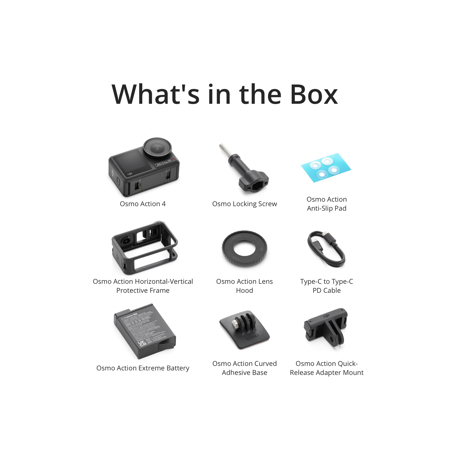 USED DJI Osmo Action 4 Camera Standard Combo