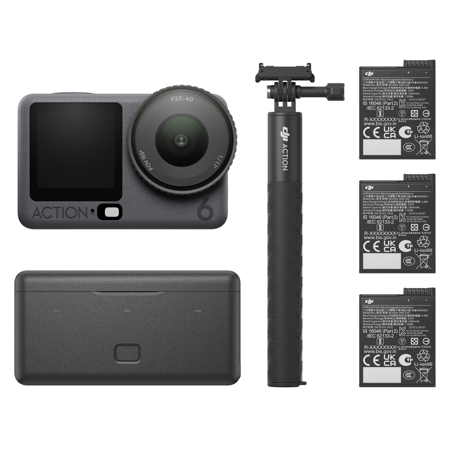 DJI Osmo Action 6 Camera Adventure Combo CP.OS.00000506.02 - Adorama