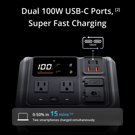 DJI Power 500 Portable Power Station CP.DY.00000079.01 - Adorama