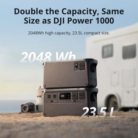 DJI 2000 2048Wh Power Expansion Battery, Black CP.DY.00000142.01