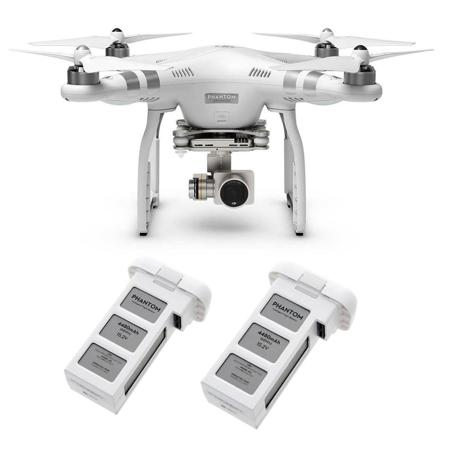 DJI Phantom 3 Advanced Quadcopter with 2.7K Camera and Extra Battery