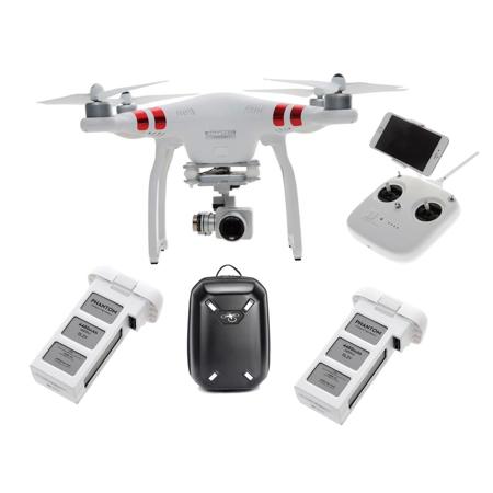 DJI Phantom 3 Standard Quadcopter with Extra Battery and DJI Hardshell Backpack