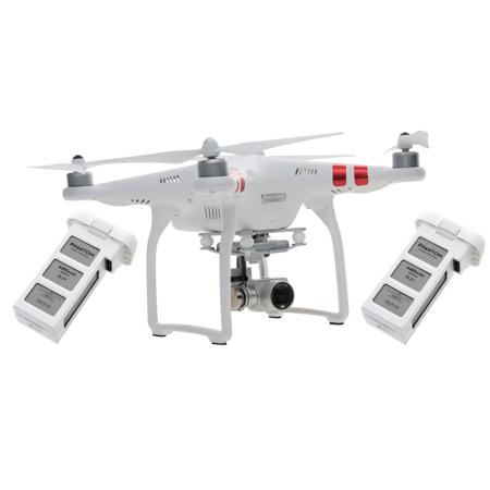 DJI Phantom 3 Standard Quadcopter w/3-Axis Gimbal, 2.7k Camera w/Spare Battery