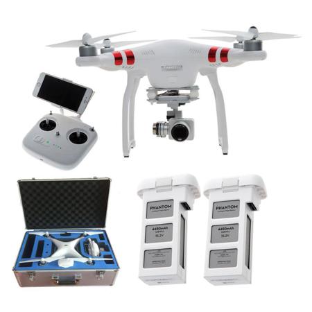 DJI Phantom 3 Standard Quadcopter Aircraft w/3-Axis Gimbal, 2.7k Camera, Remote
