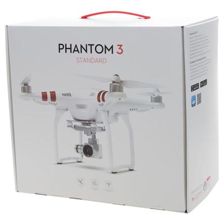 DJI Phantom 3 Standard Quadcopter Aircraft w/3-Axis Gimbal, 2.7k