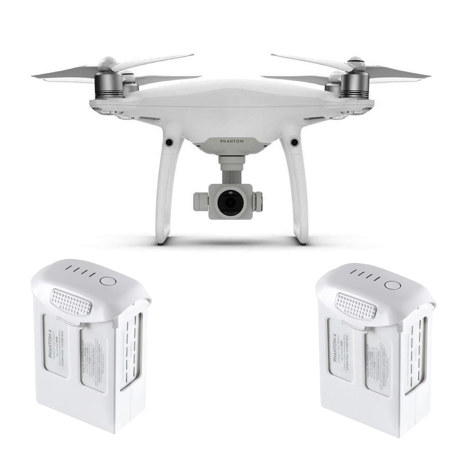 DJI Phantom 4 Pro+ Quadcopter Drone with 5.5" FHD Screen Remote Controller - Bundle With Spare Battery