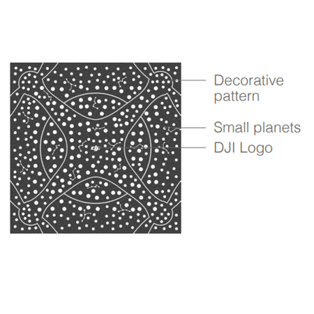 DJI 3x3m Luminescent Flight Map for RoboMaster TT & Tello Edu Drones