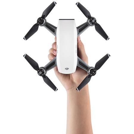 USED DJI Spark Mini Drone - Fly More Combo - Alpine White