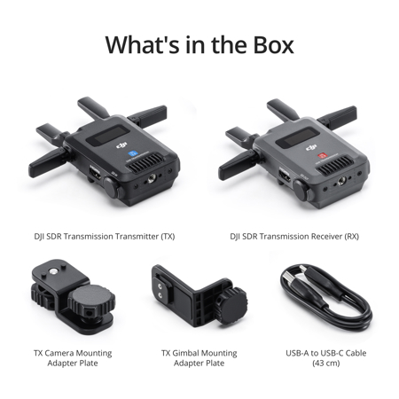 DJI SDR Transmission トランスミッターコンボ Buy DJI SDR Transmission Combo - DJI Store