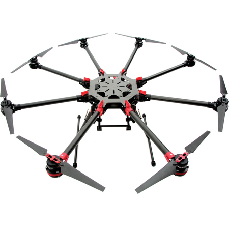 DJI Spreading Wings S1000 with Zenmuse Z15 A7 and WooKong-M Flight Control