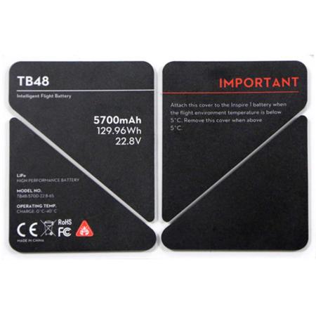 DJI TB48 Battery Insulation Sticker for Inspire 1 Quadcopter