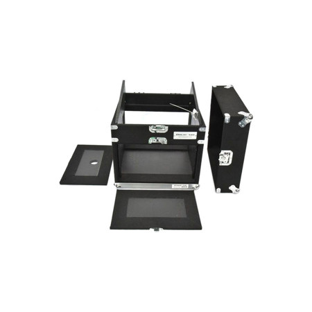 Deejay LED Slant Rack Drive Tour Case (8RU for Amplifier, 10RU for Mixer)