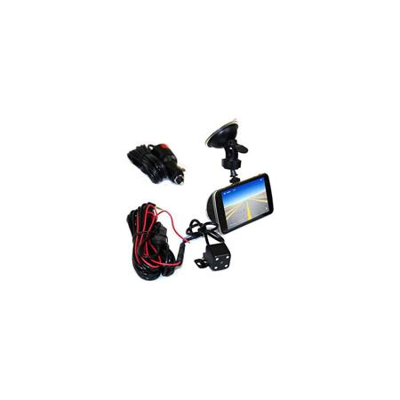 Deejay LED 4" Car Monitor with Digital Video Event Recorder, Two Cameras and Snap Photo Capability