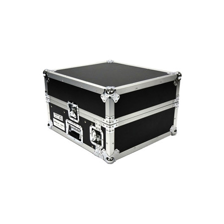 Deejay LED Fly Drive Amplifier Rack Case with 10U Mixer Rack & 2U Vertical Rack