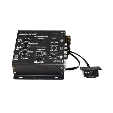 Deejay LED Vehicle Multi-Amplifier Crossover with RCA Inputs and Outputs